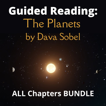 Preview of Guided Reading: The Planets by Dava Sobel - BUNDLE