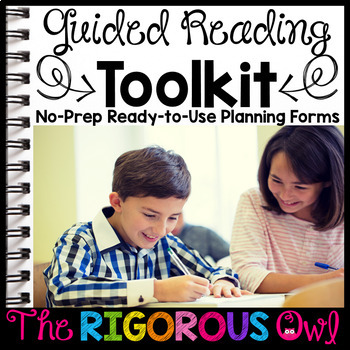 Preview of Guided Reading Toolkit