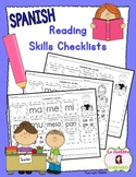 Guided Reading Tools: Reading Skills Checklists (Spanish)
