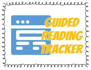 Preview of Guided Reading Tracker