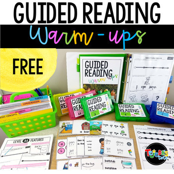Preview of Guided Reading Warm-ups FREEBIE