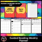 Guided Reading Weekly Planner and Data Log