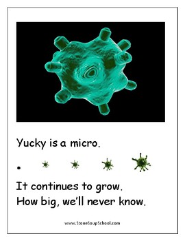 Preview of K - 2 : Guided Reading, Yucky the Germ for Visual Impairments