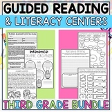 Guided Reading and Literacy Centers Bundle: 3rd Grade