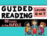 Guided Reading and Literature Circle {READY MADE} Bundled 