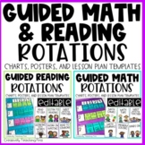 Guided Reading and Math Rotations The Bundle EDITABLE