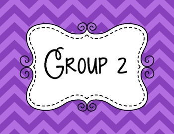 Guided Reading group signs by Lexie Loops | TPT