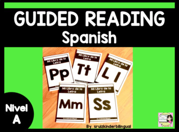 Preview of Guided Reading in Spanish Nivel A