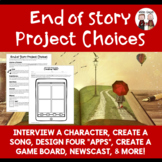 Guided Reading Novel Study Project Activities