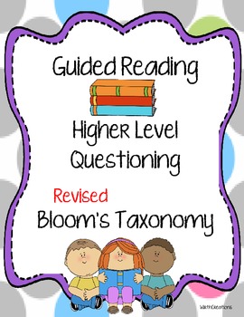 Preview of Guided Reading with Bloom's Taxonomy