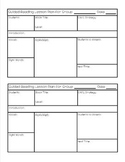 Guided Reading/CAFE Lesson Plan Template