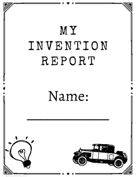 Preview of Guided Report: Inventions