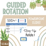 Guided Rotation PowerPoint with Timer- 10 Minutes!