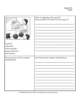 guided story writing for class 2