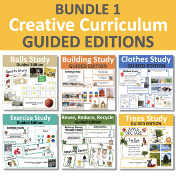 Preview of Guided Studies (Creative Curriculum®) - Bundle 1