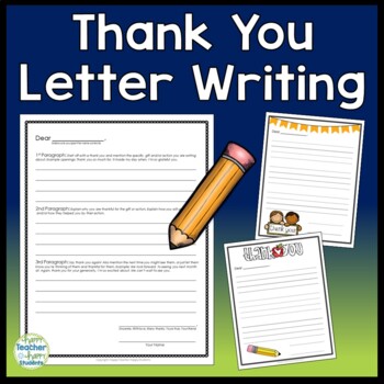 Guided Thank You Letter Template: Multiple Letter Options to Choose From