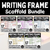 Guided Writing Frames Bundle | Scaffolded Notes | Graphic 