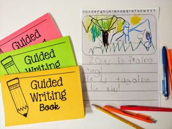 Preview of Guided Writing Notebook