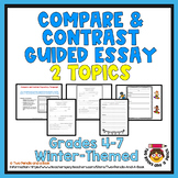 Guided Writing Winter Compare and Contrast Essay 2 Topics 