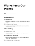 Guided movie notes for the movie "Our planet"