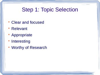 guidelines for research paper writing