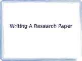 Guidelines for Writing a Research Paper