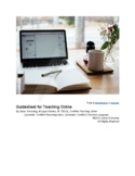 Guidesheet for Teaching Online 2020