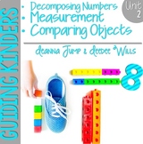 Kindergarten Math Unit 2 - Ordering Numbers, Decomposing Numbers, Math Talks