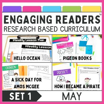 Preview of Spring Reading Comprehension, Read Aloud Lessons, Activities and Crafts for May