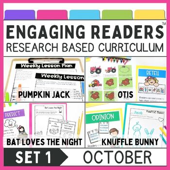 Preview of Fall Read Aloud Activities and Lessons for October - Fall Reading Comprehension