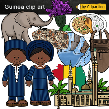 Preview of Guinea Conakry clip art