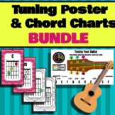 Guitar BUNDLE -- Tuning Poster and Chord Charts