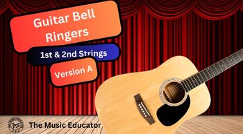 Preview of Guitar Bell Ringers: 1st & 2nd Strings  (Version A-1st Position)