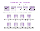 Guitar: Composing with Open Guitar Chords