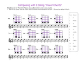Guitar: Composing with "Power" Chords