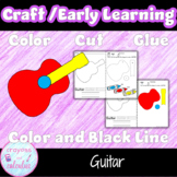 Guitar Craft Color Cut Paste Trace