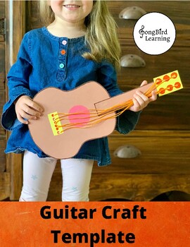 Preview of Guitar Craft | Musical Instrument | Cinco de Mayo Craft