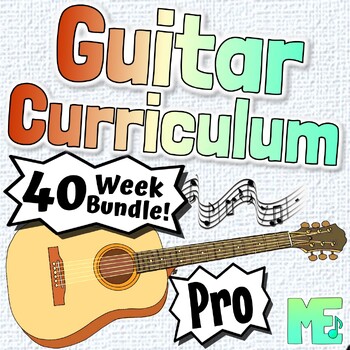 Preview of Guitar Curriculum | PRO | Beginner to Advanced Guitar Lessons