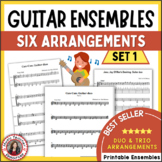 Guitar Ensembles - Collection of SIX Arrangements