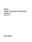 Guitar Finger Exercises & Warmups Volume 1