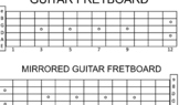 Guitar Fretboard- Blank and Mirrored