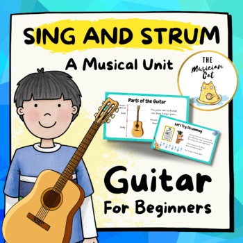 Preview of Guitar Lessons For Beginners! - Teaching unit for Middle / High School classroom