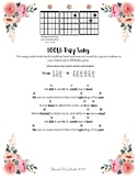 Guitar (Open G Tuning Right Hand) 100th Day song/chant wit