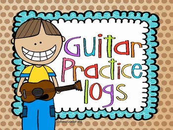Preview of Guitar Practice Logs