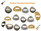 Guitar Practice Rock Path -  Practice Sheet