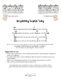 Guitar (Standard Tuning) Beginning Sounds Song