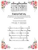 Guitar (Standard Tuning Left Hand) Thankful Fall Song