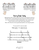 Guitar (Standard Tuning) Library Story Time Song