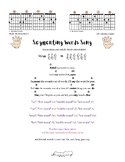 Guitar (Standard Tuning) Segmenting Words Song