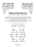 Guitar (Standard Tuning) Thank You Librarian Song